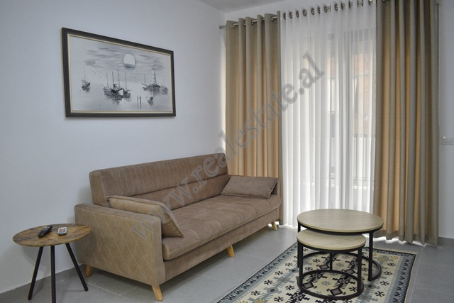 One bedrom apartment for rent in Durresi Street, in Tirana.
Located on the first floor of a new and